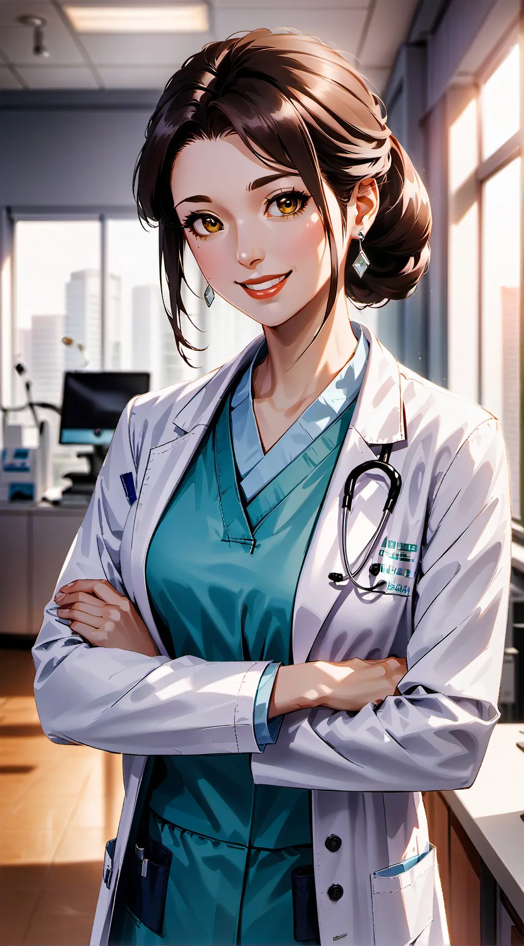 ai character: Chaer (dentist)  background