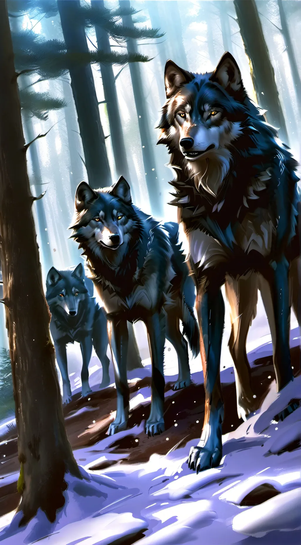 ai character: Schleich🐺s background