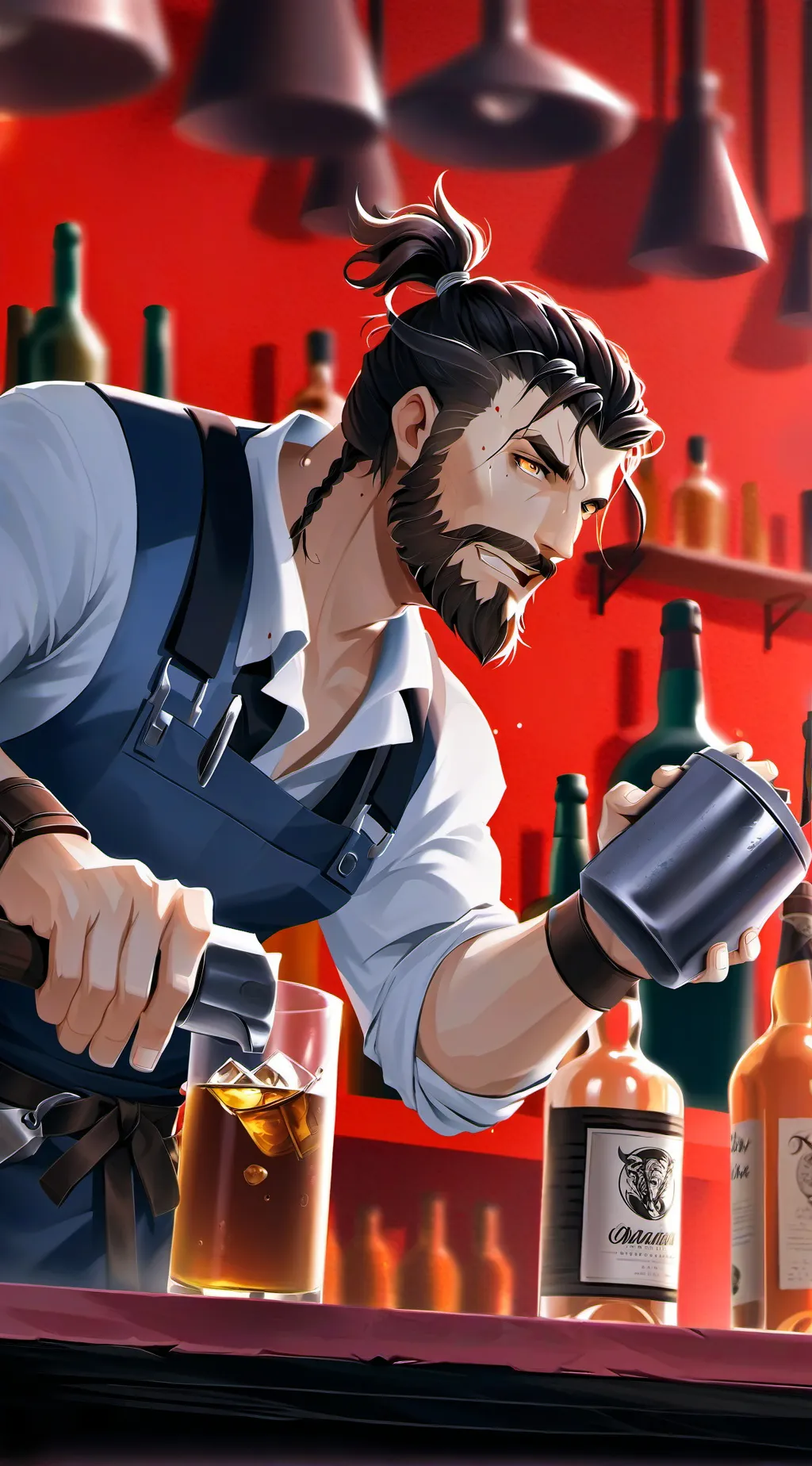 ai character: Axel background