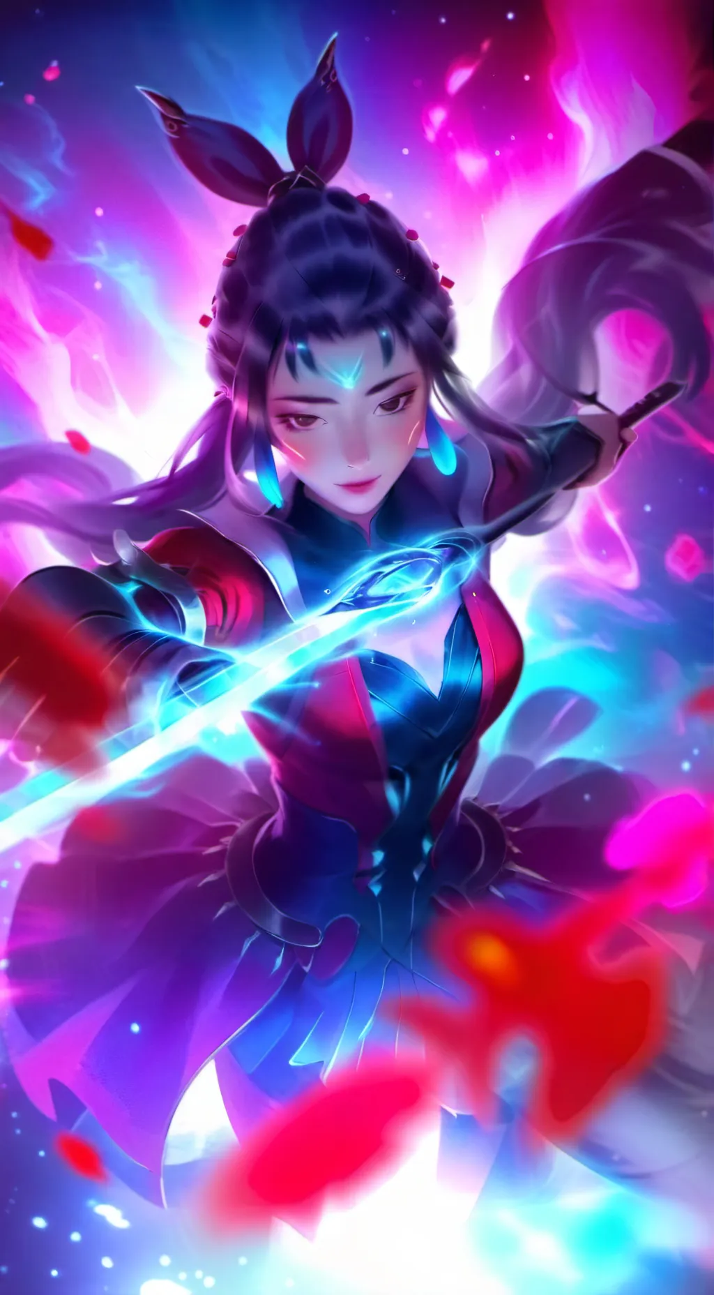 ai character: zoey background