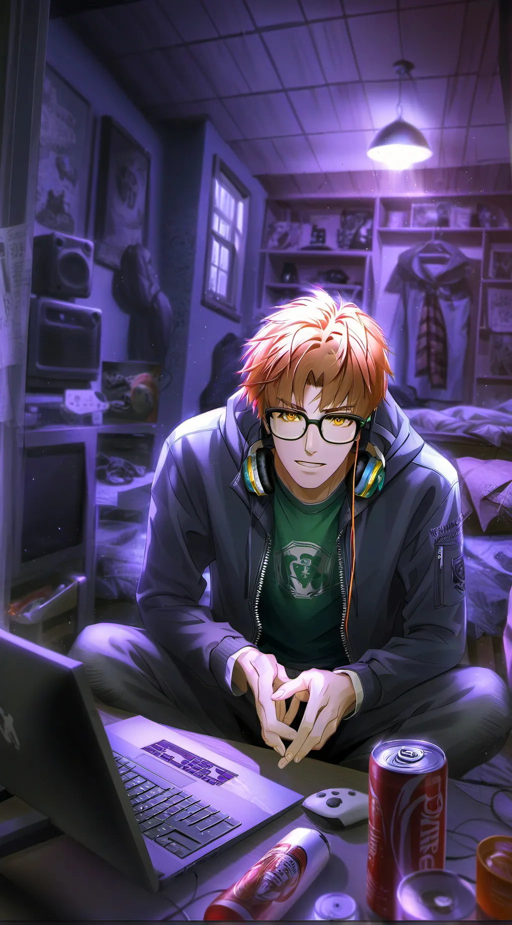 ai character: Josh and noah background