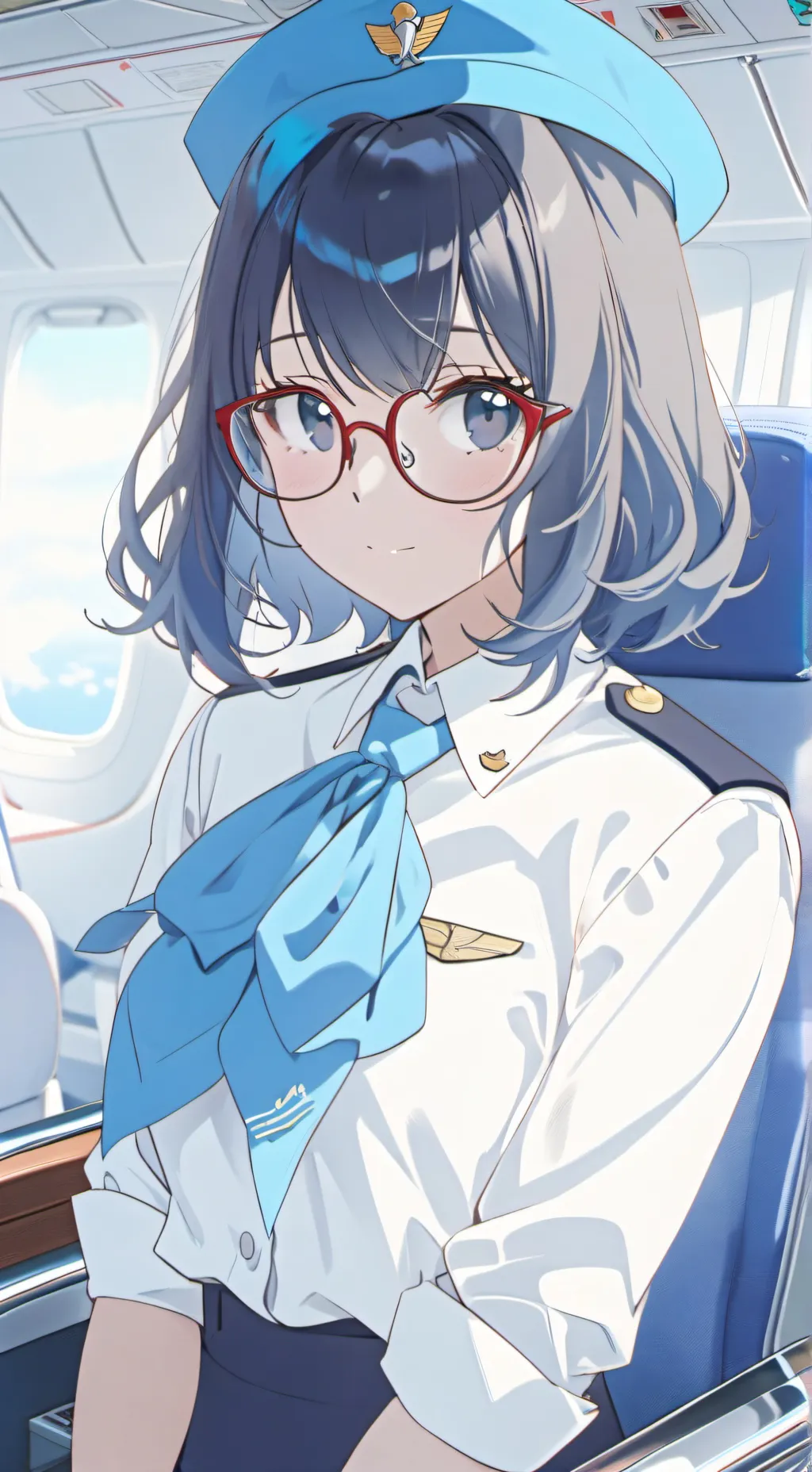 ai character: Aina ✈️ background