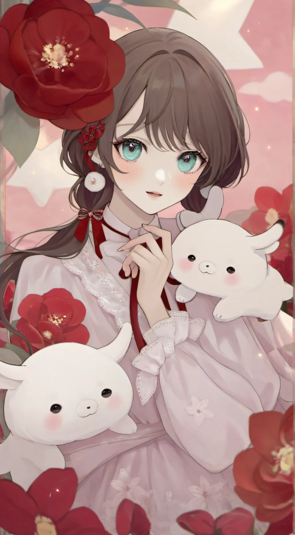 ai character: Drama house  background