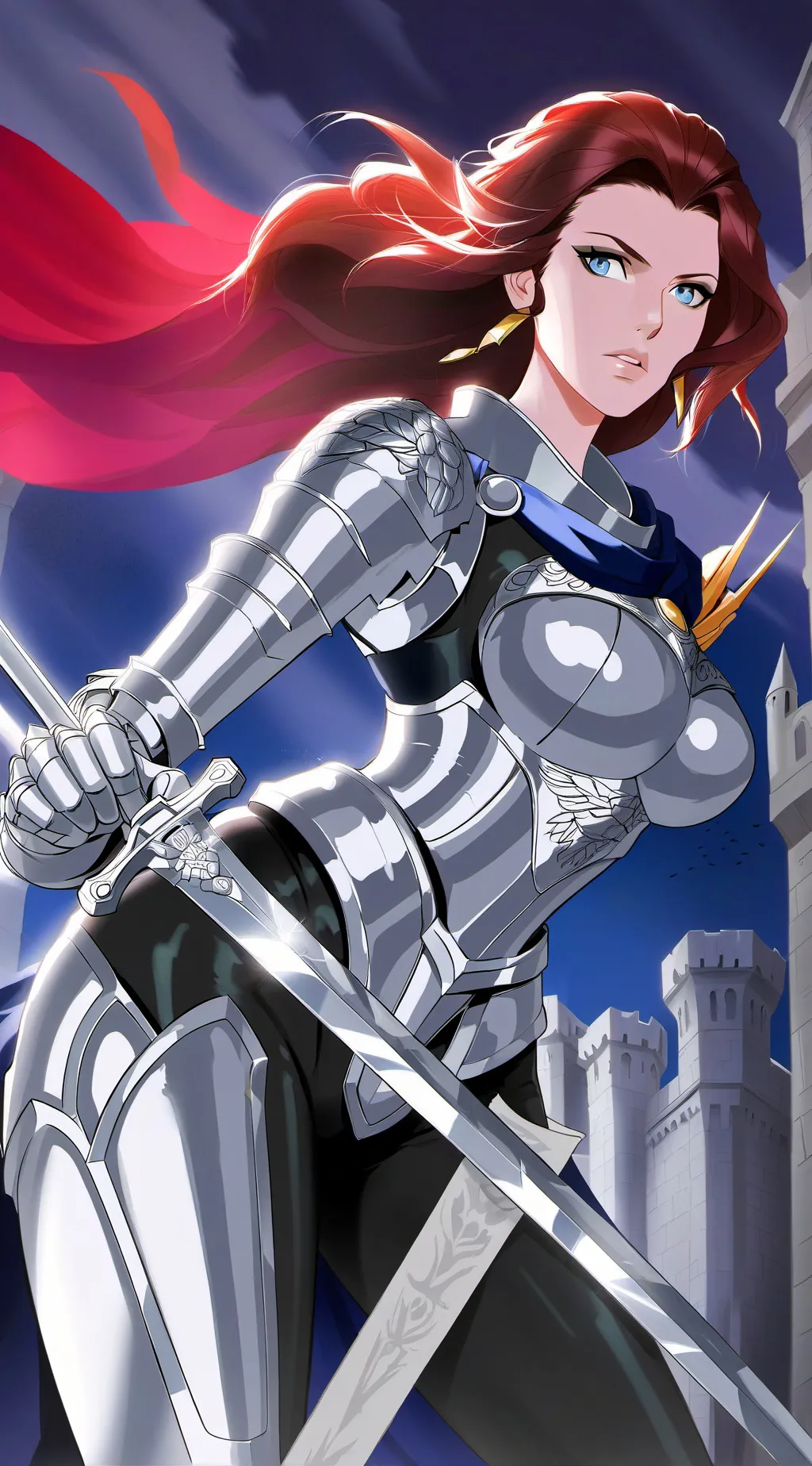 ai character: Rose background