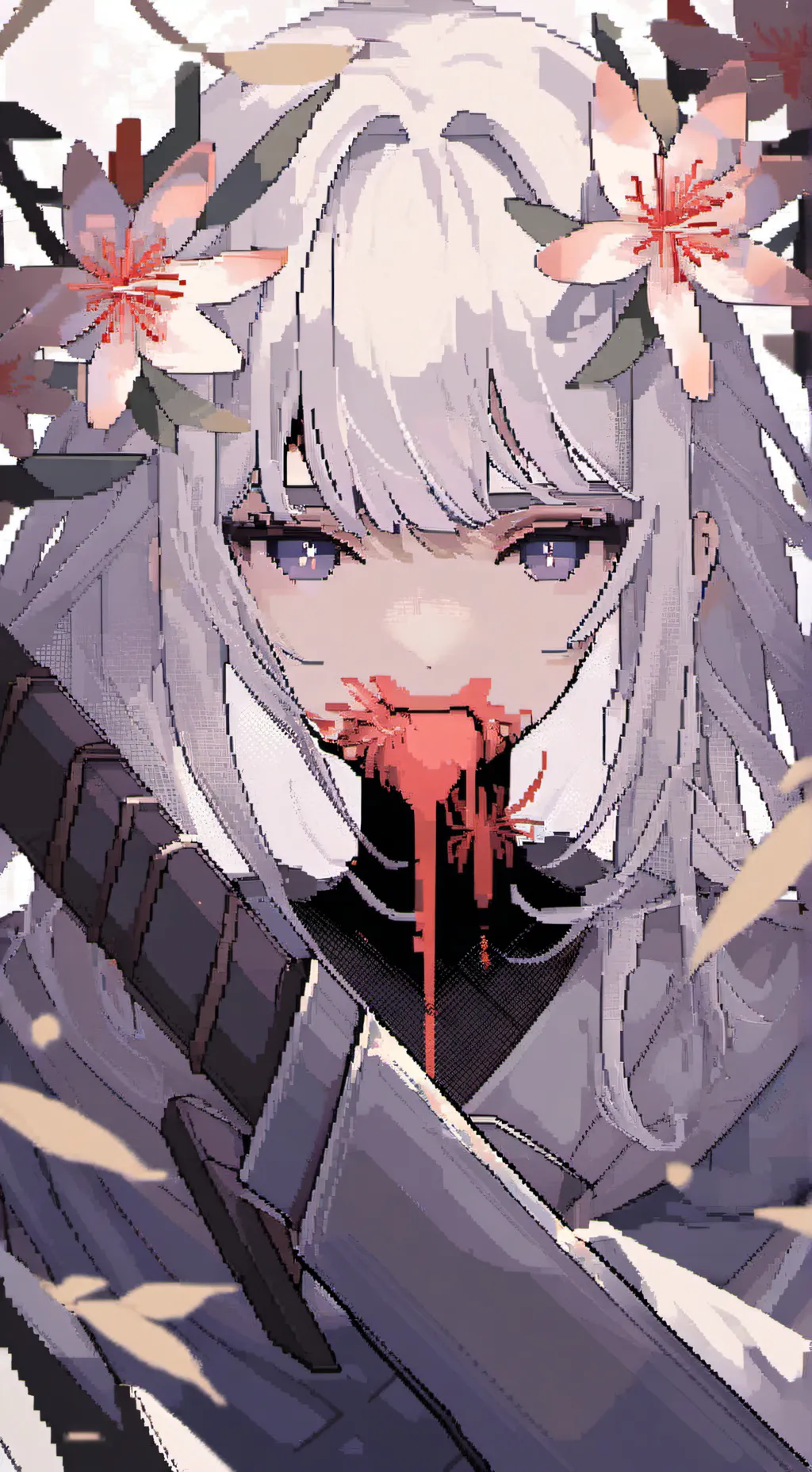 ai character: BAKUGO • HANAHAKI background