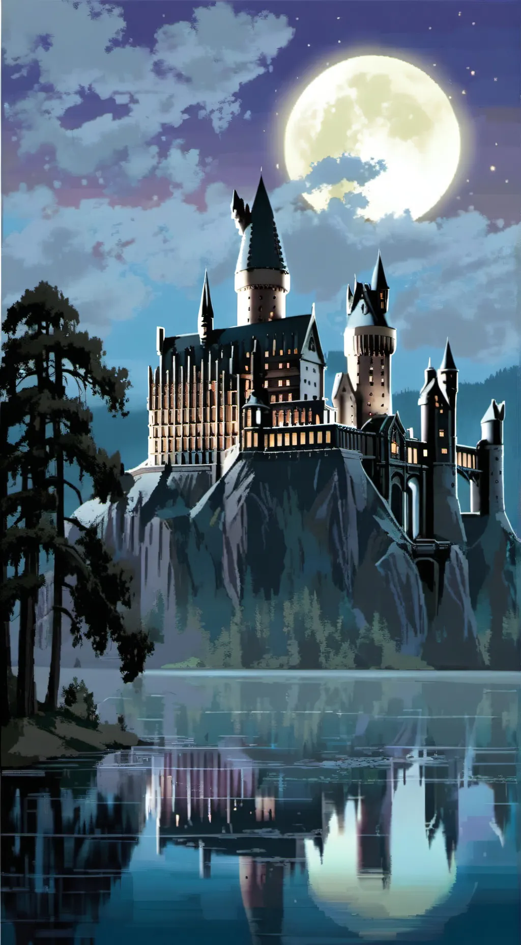 ai character: Harry Potter background