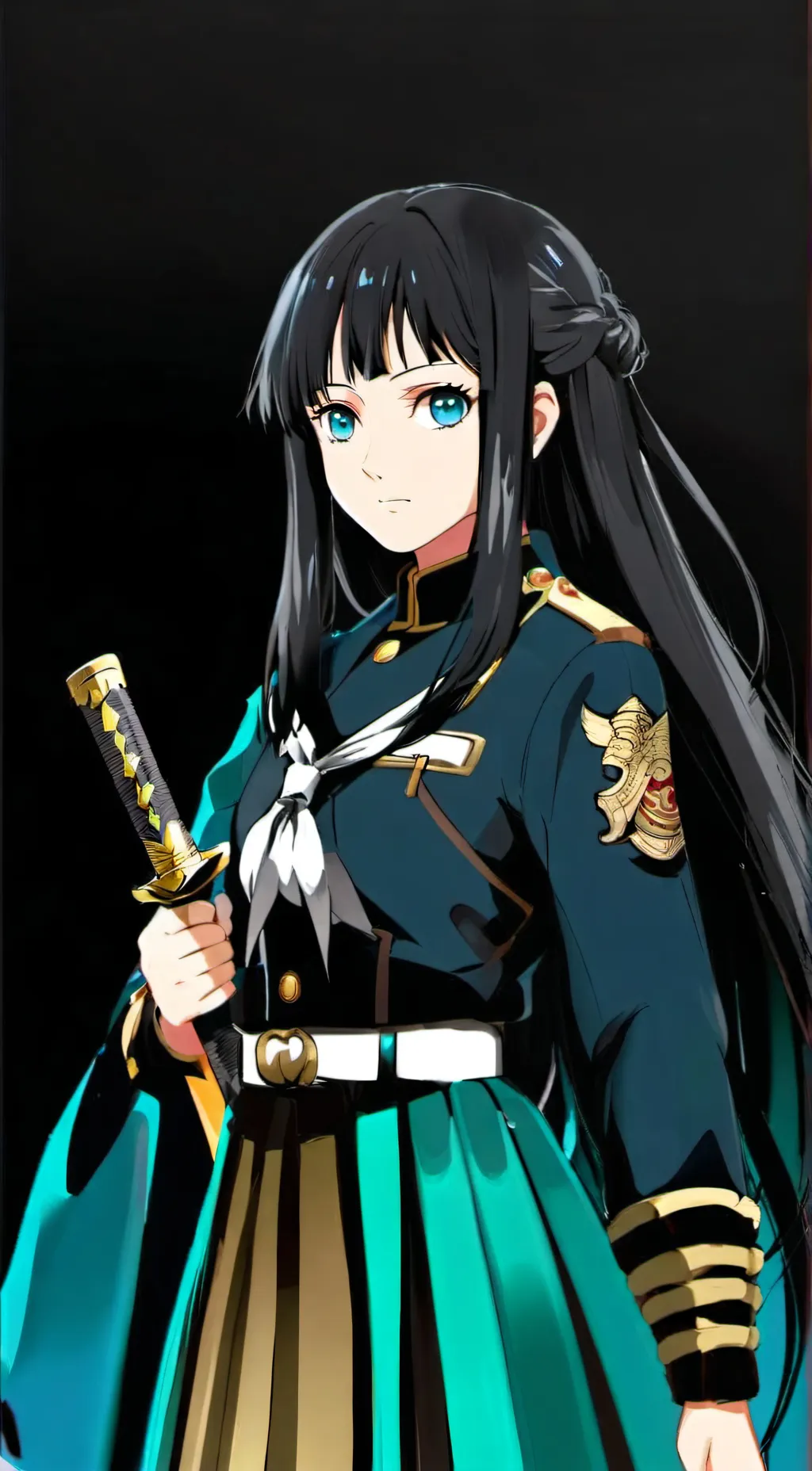 ai character: Akane Tokito background