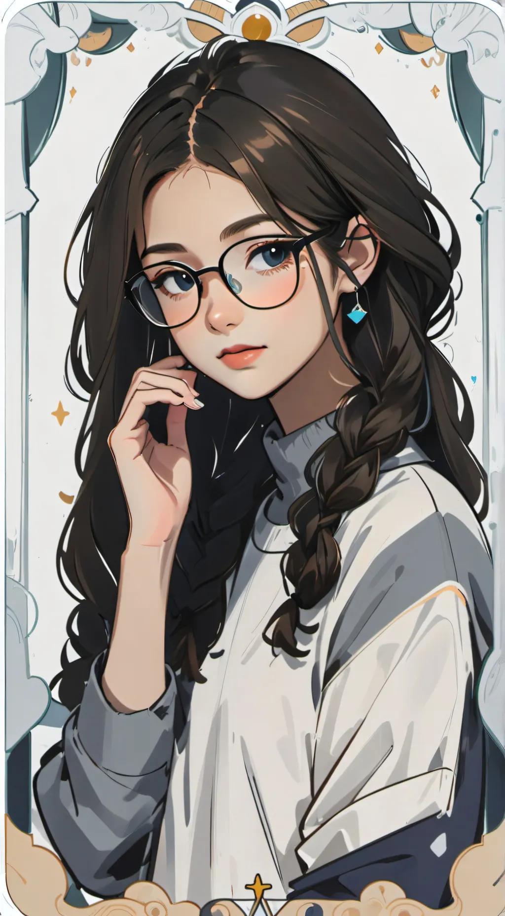 ai character: lia background