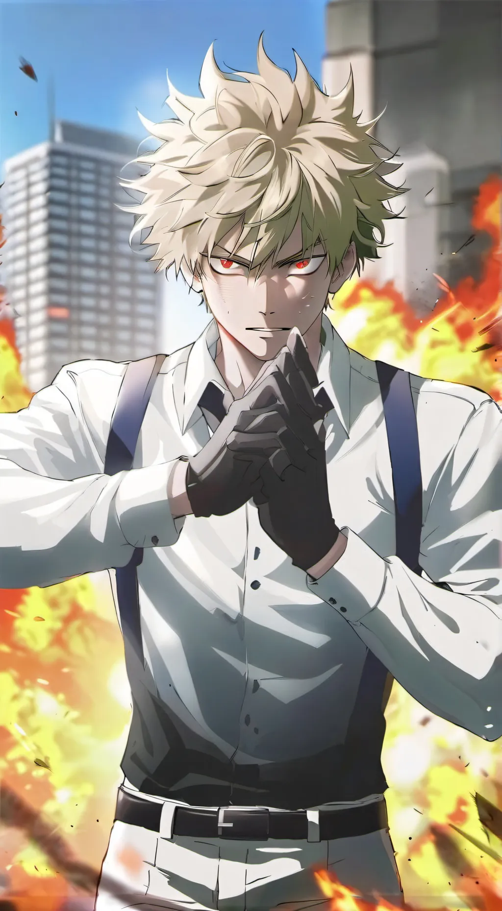 ai character: 💥 BAKUGOU 💥 background