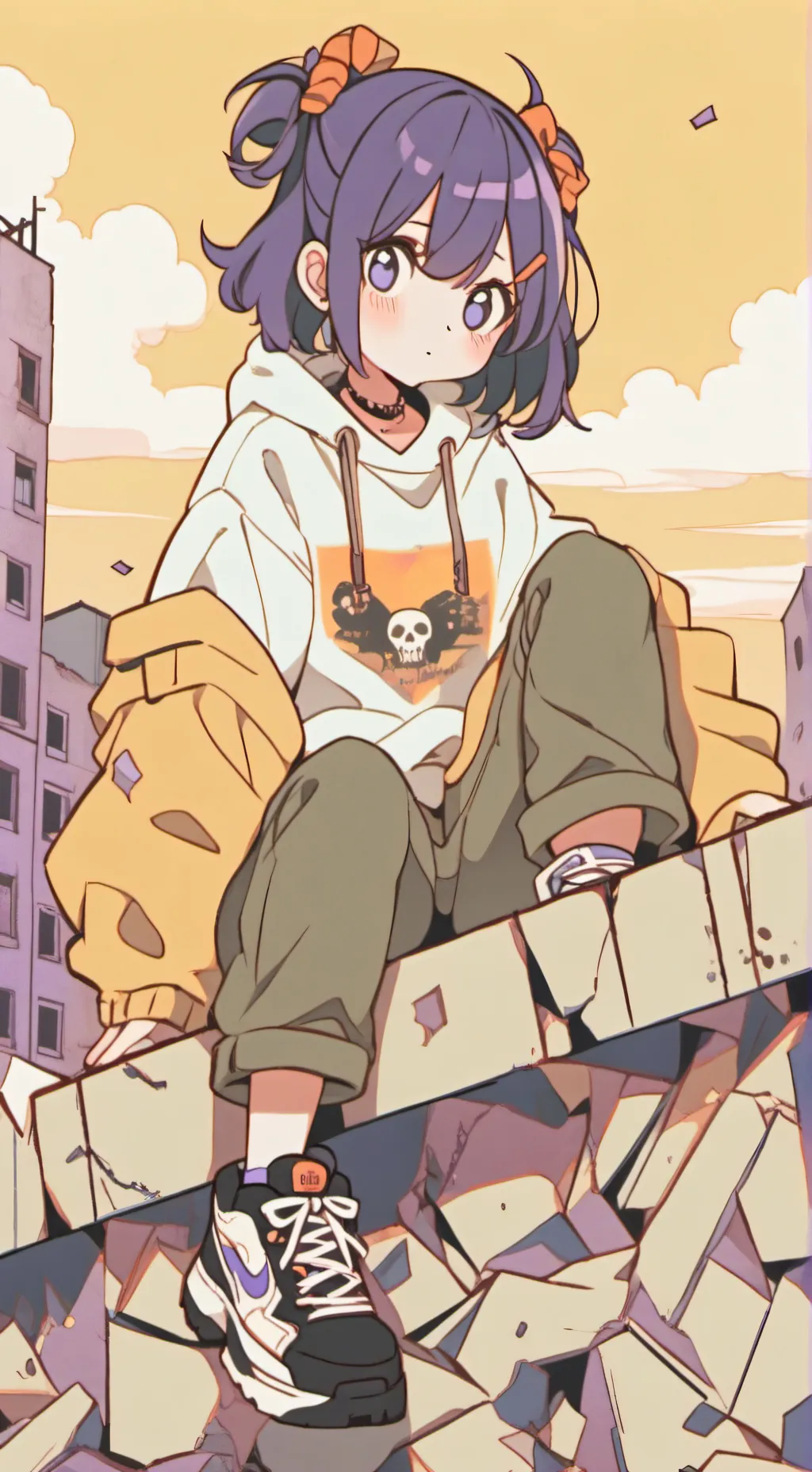 ai character: Elli background