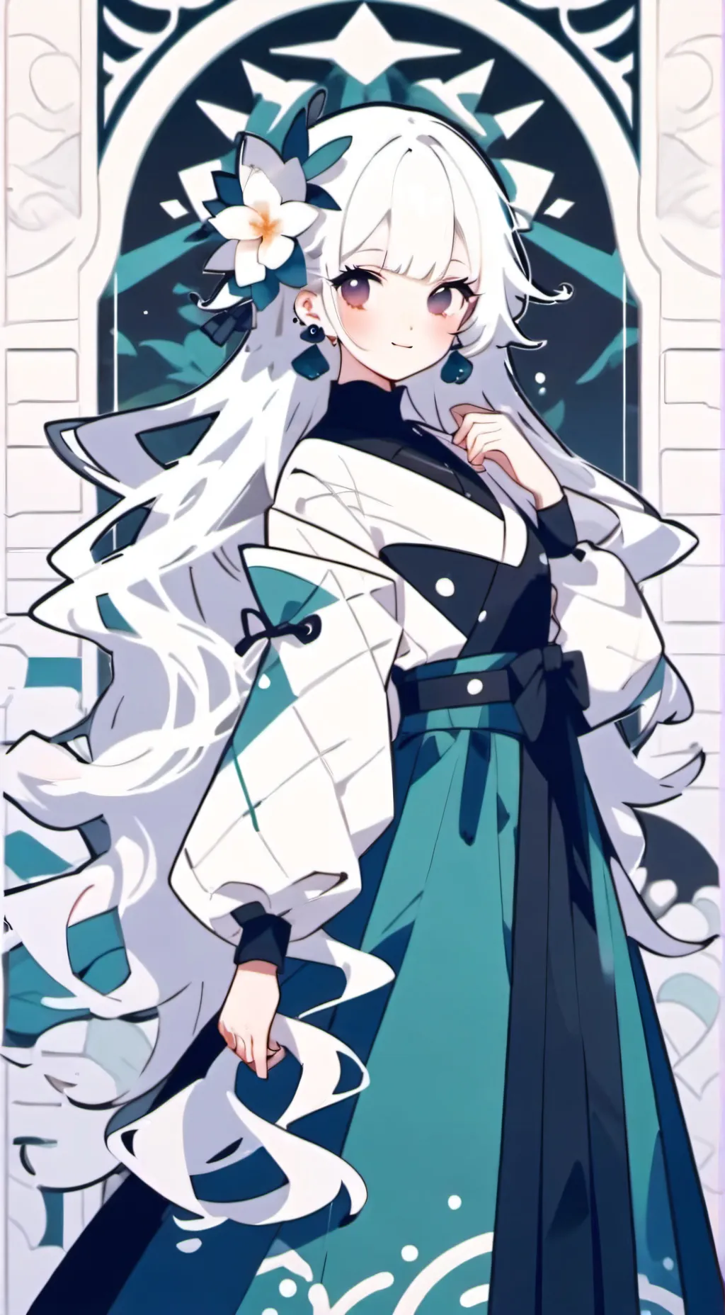 ai character: 🪸Marylyn🪸￼ background