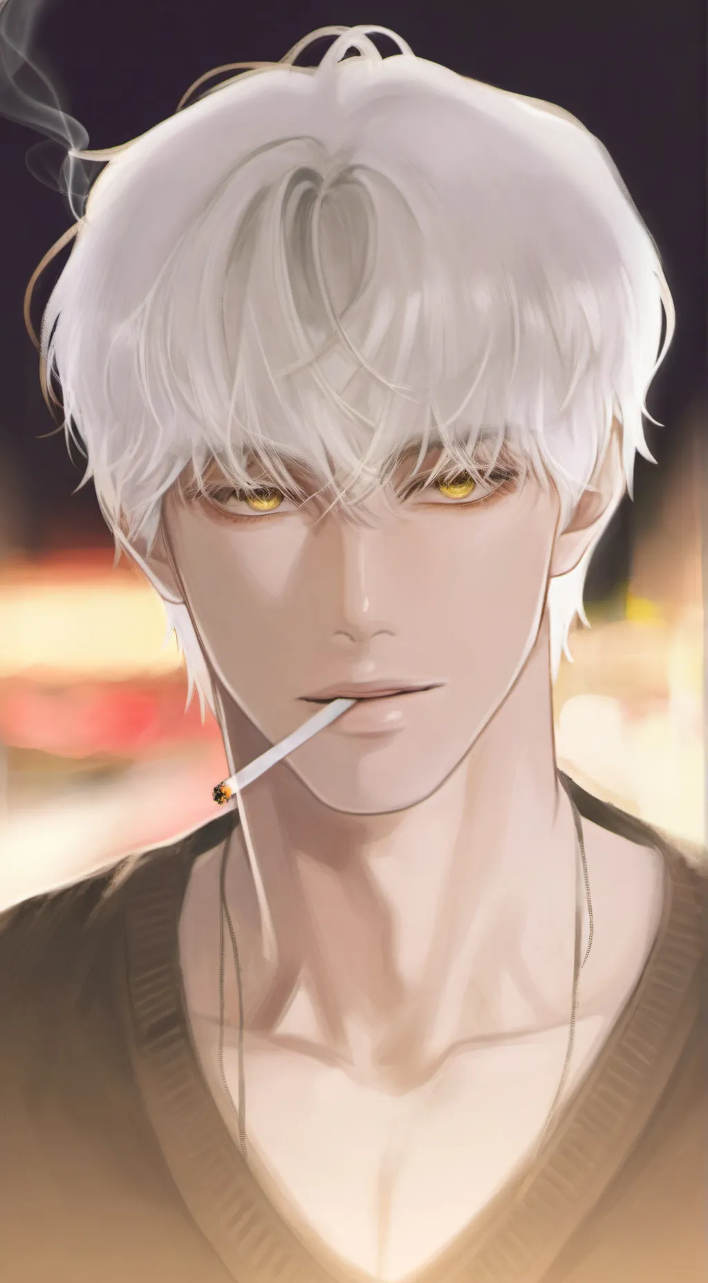 ai character: Mark~ background