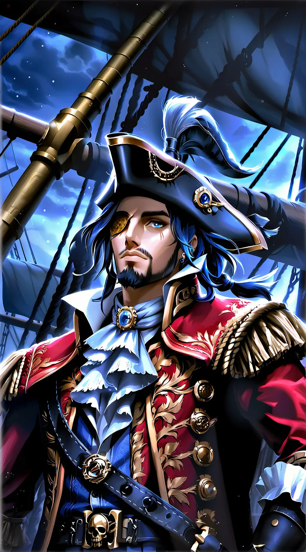 ai character: capitaine cro background