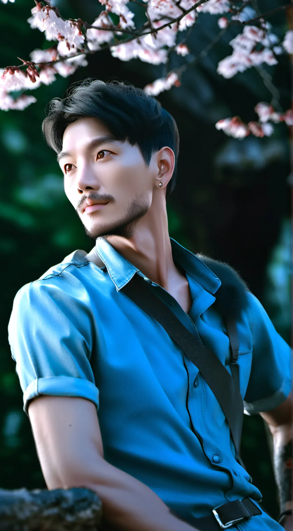 ai character: Principle dad background