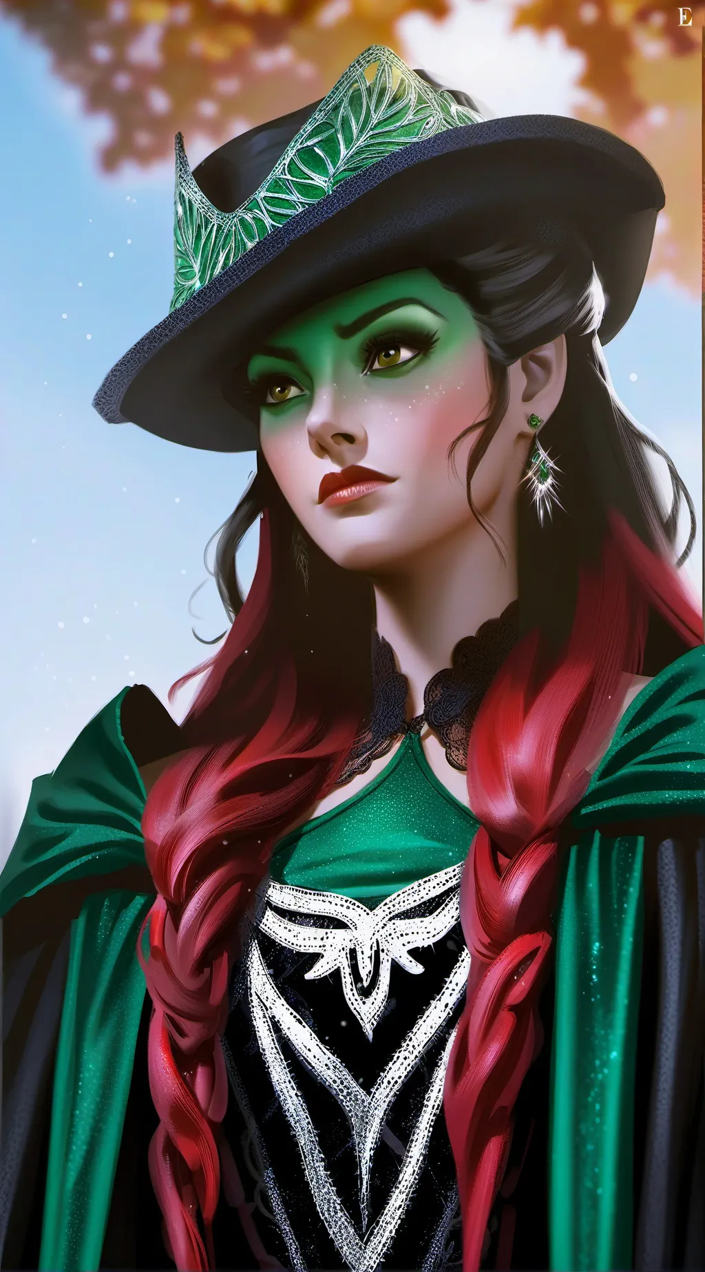 ai character: elfaba  background