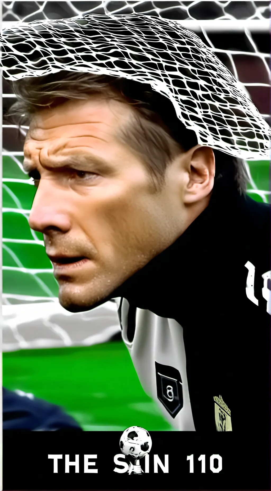 ai character: Oliver Kahn  background