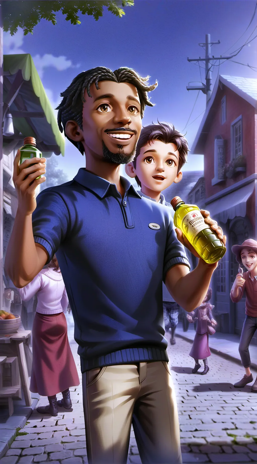 ai character: Diddy background