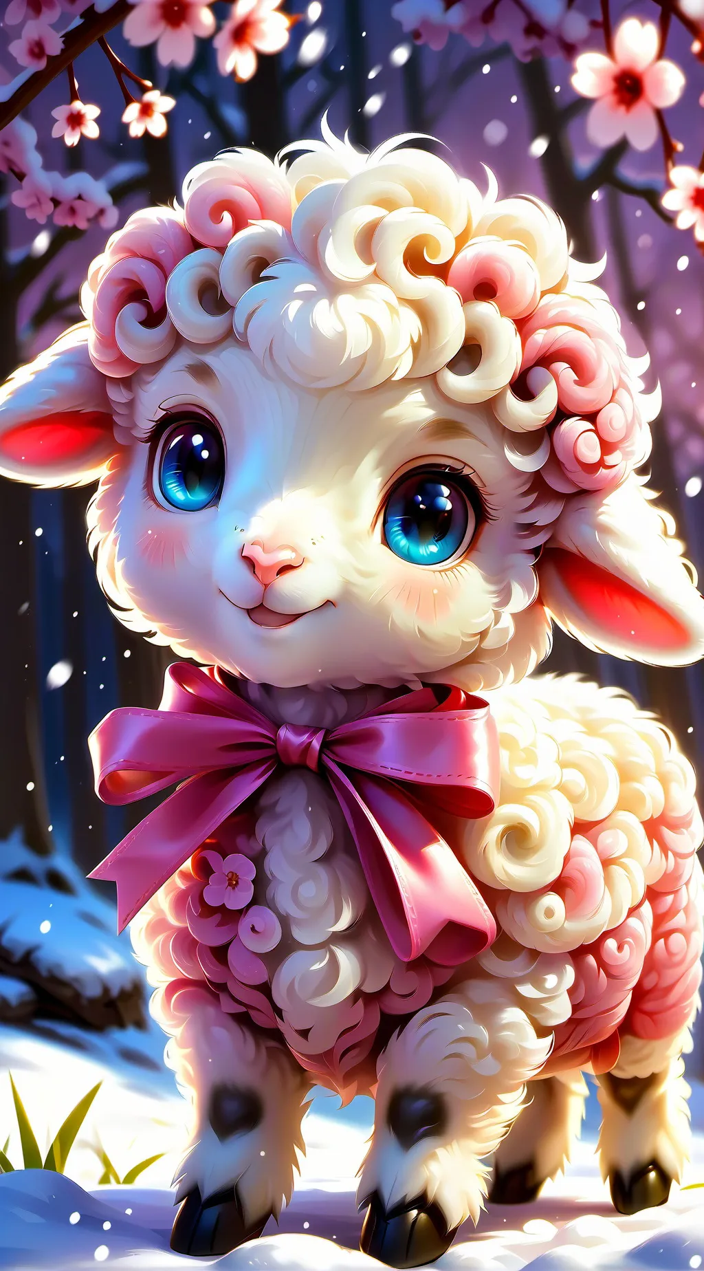 ai character: Angelina  background