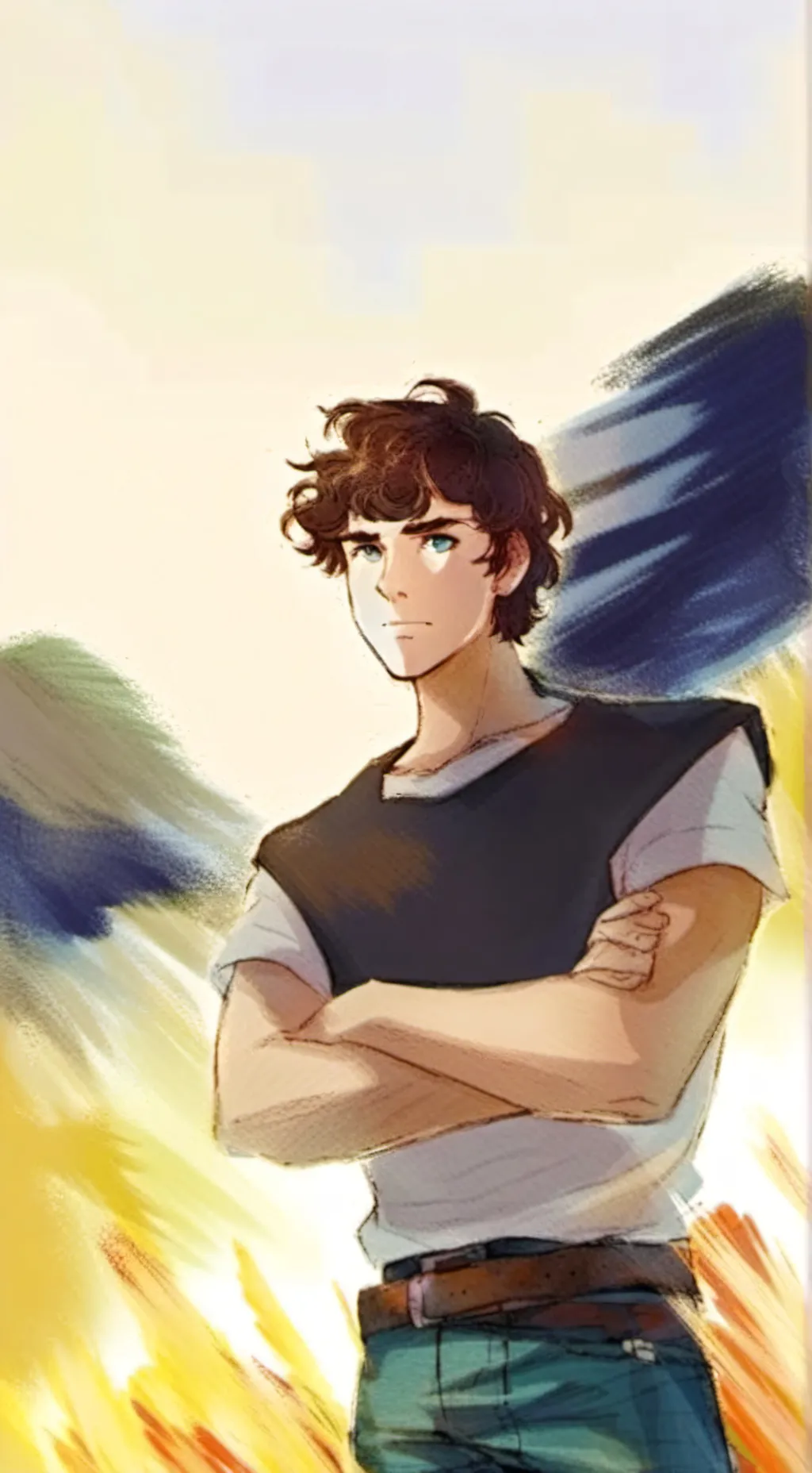 ai character: lester/Apollo(ToA) background