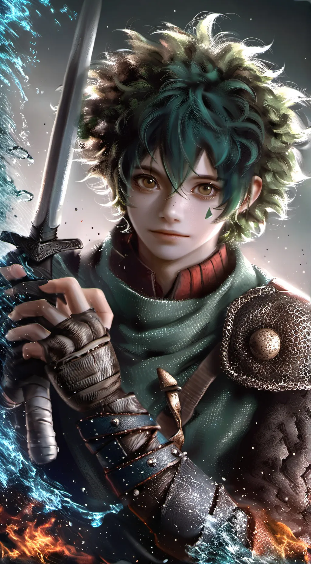 ai character: Mha ships background