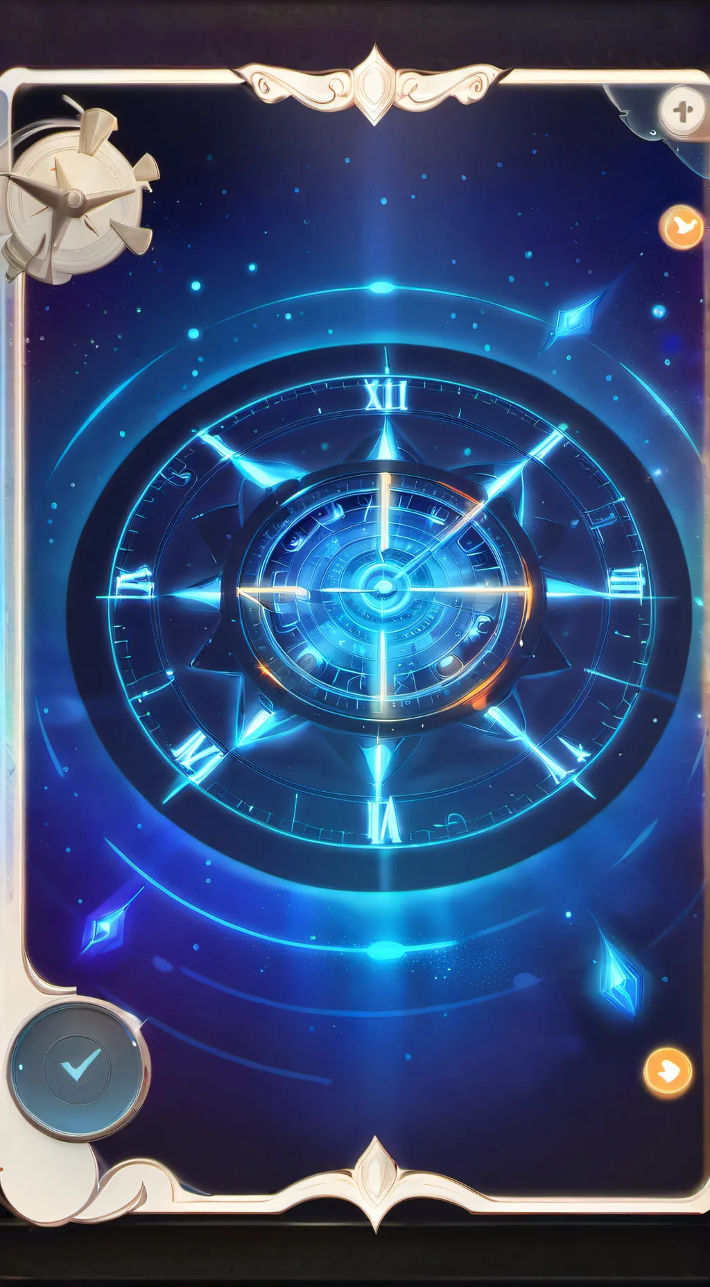 ai character: comment time background