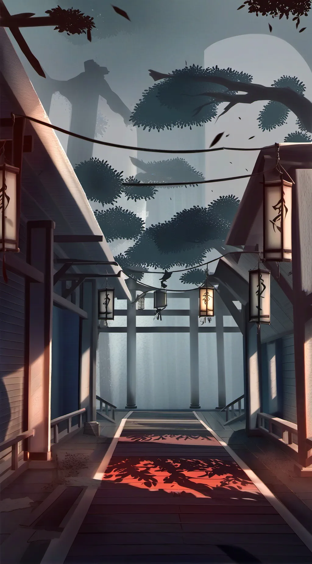 ai character: Dandy's asylum background