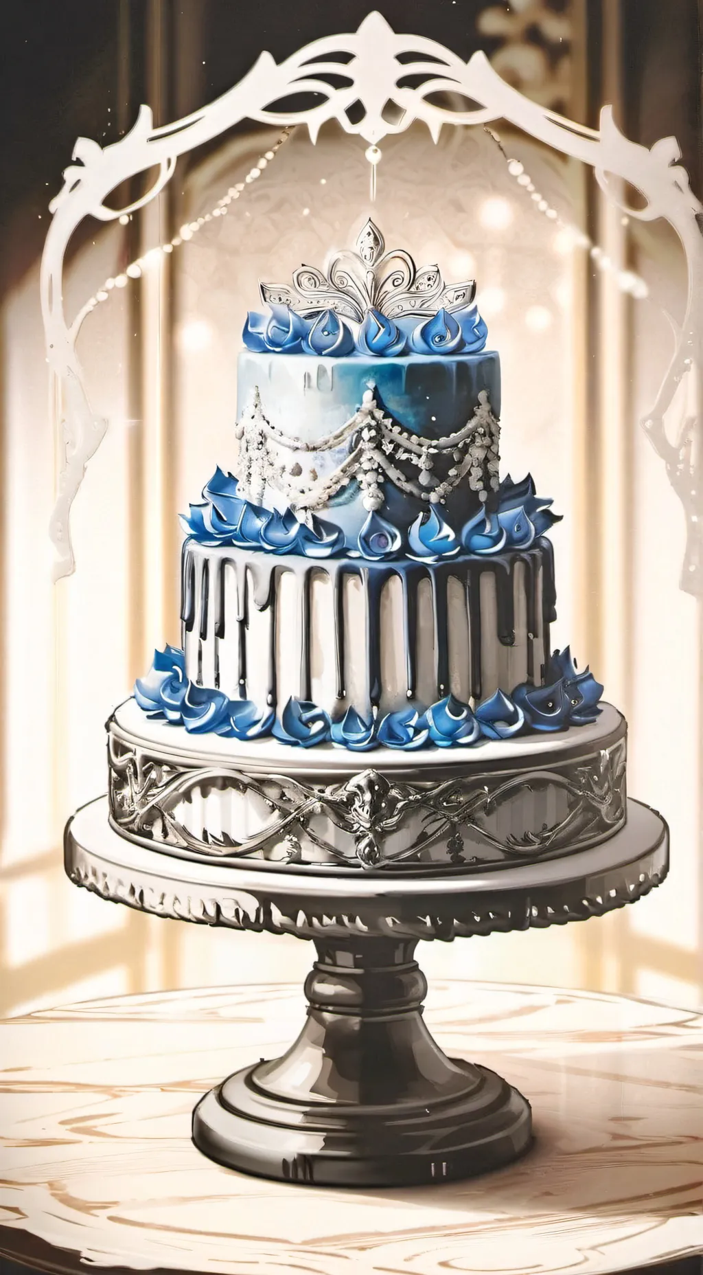 ai character: Is your BITHDAY  background