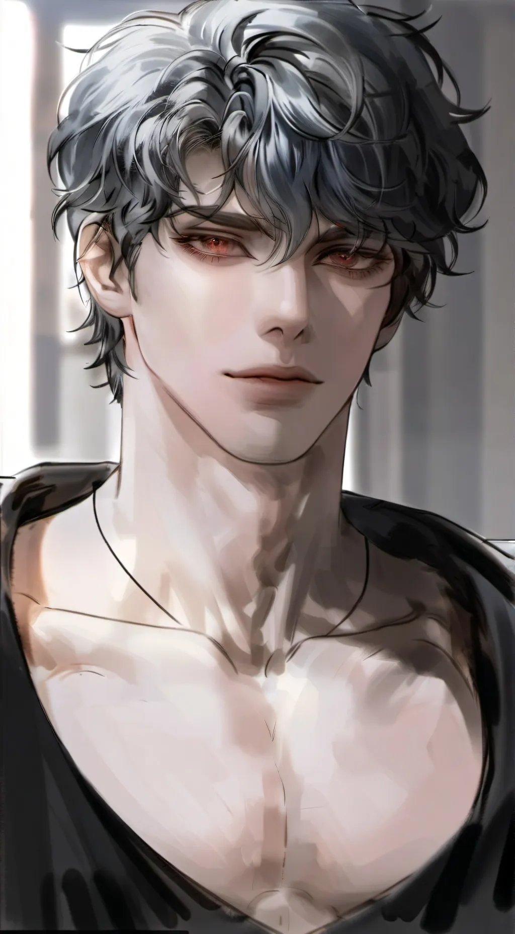 ai character: Саша background