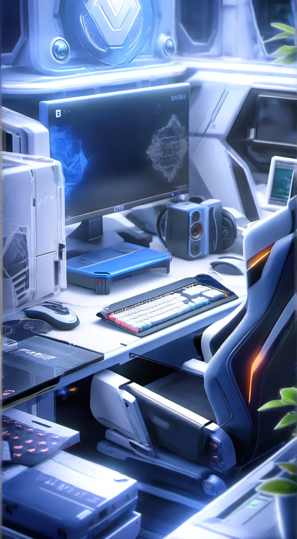 ai character: 3 am Hh background