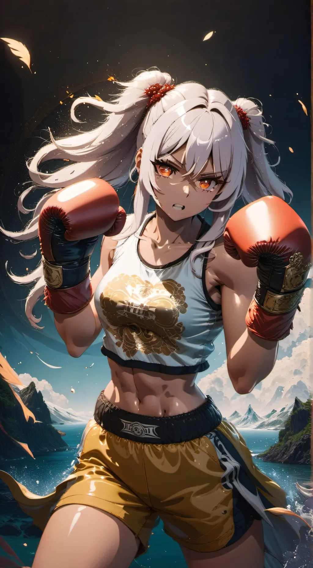 ai character: Kylie Henderson  background