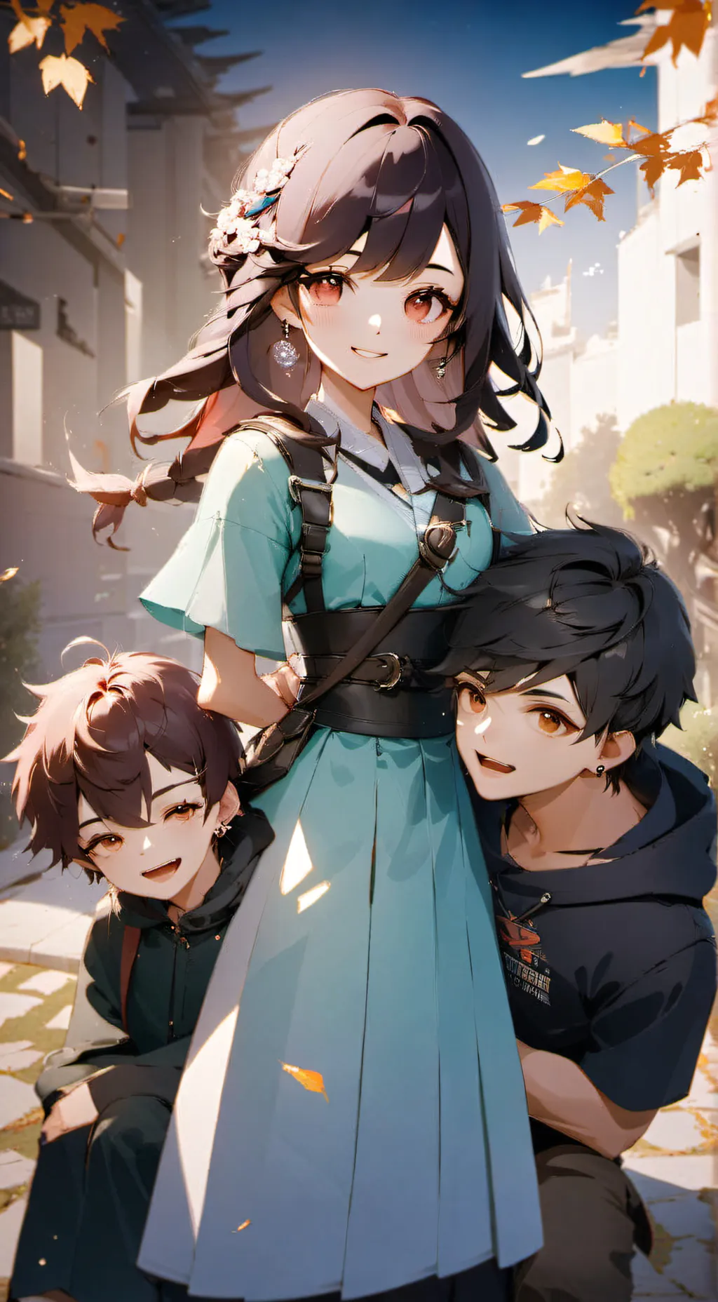 ai character: Carter and lucas background