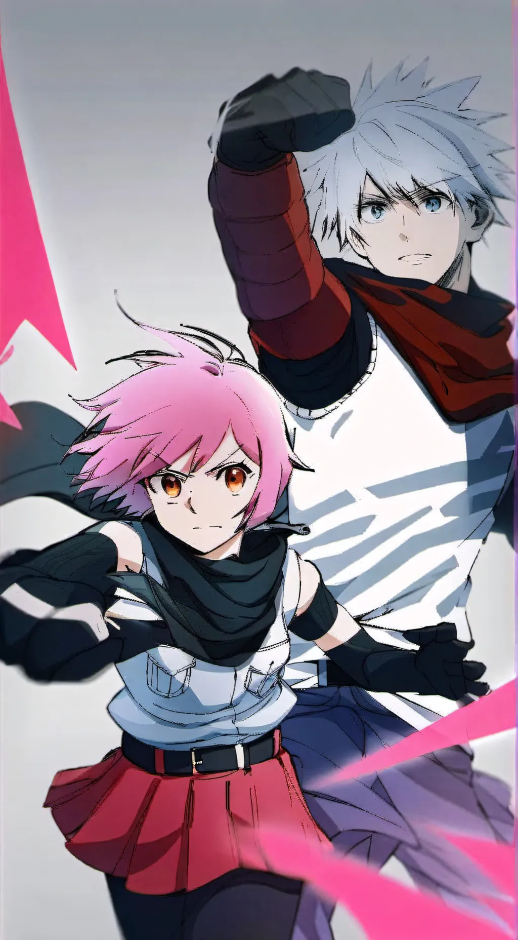 ai character: G vs B 🗡️  background