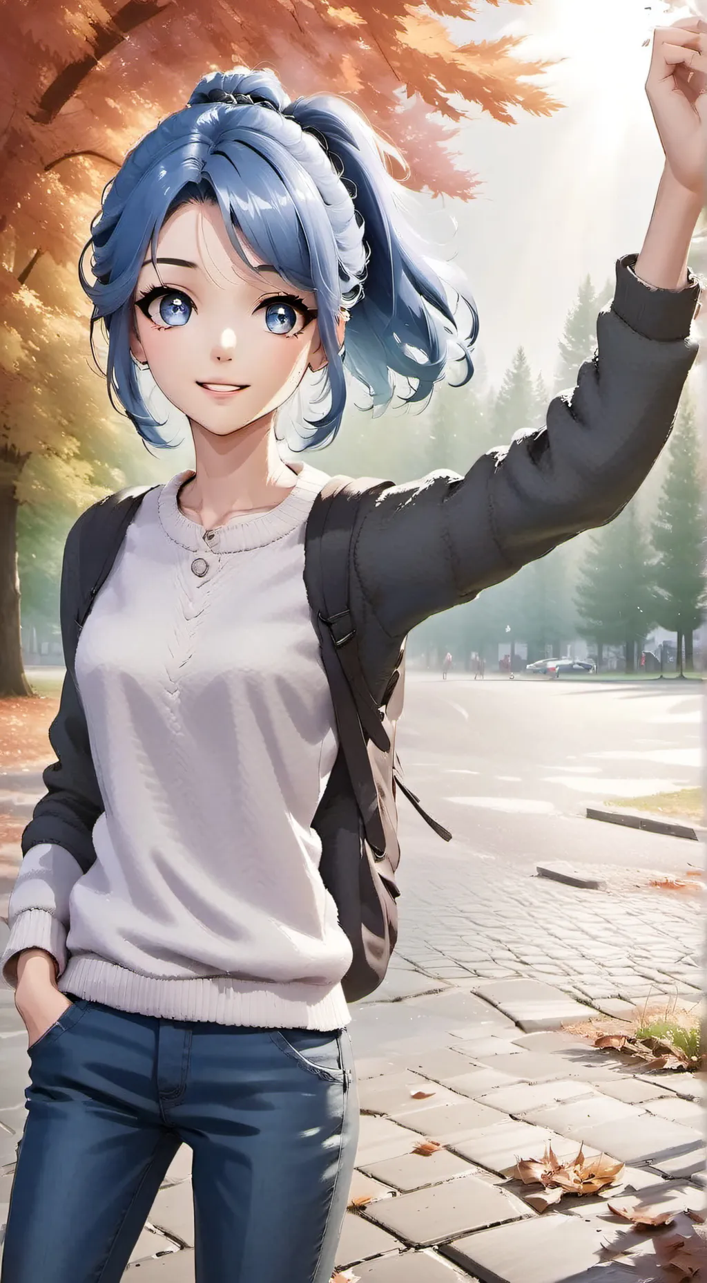 ai character: Lauren background