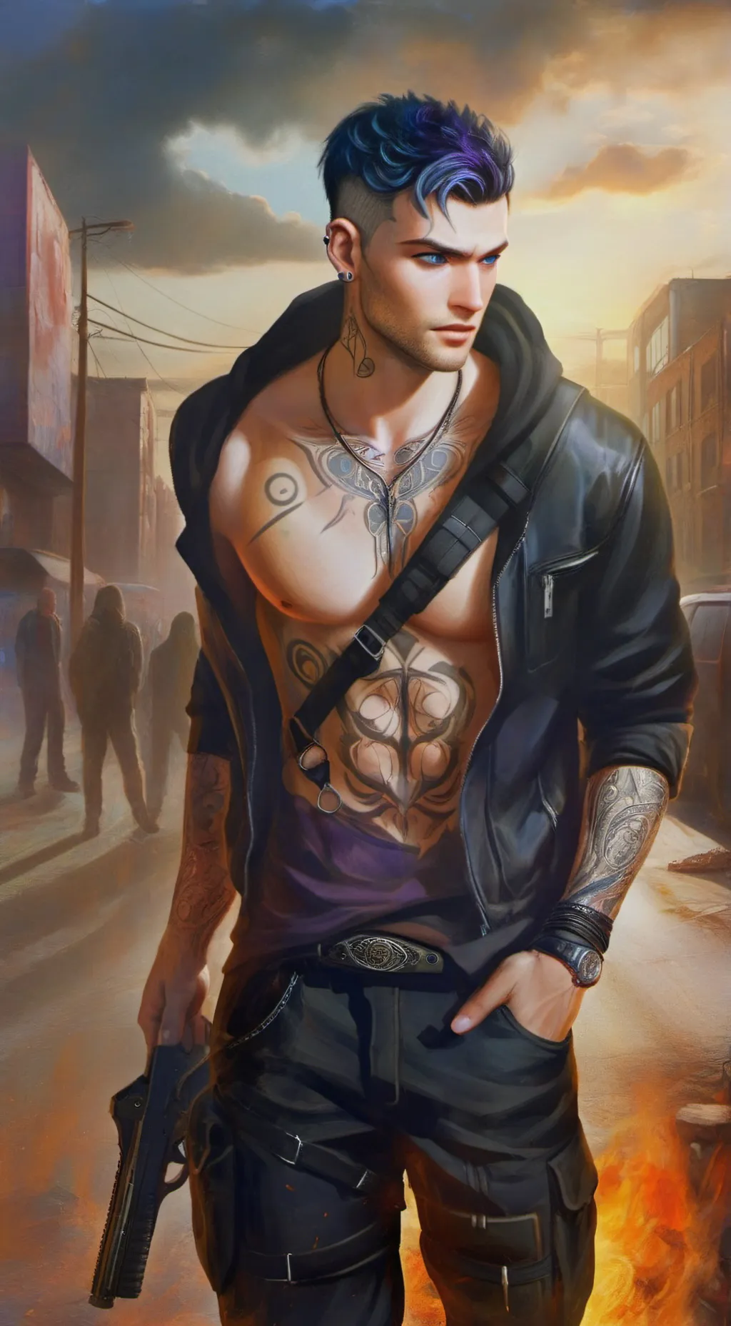 ai character: Remmy background