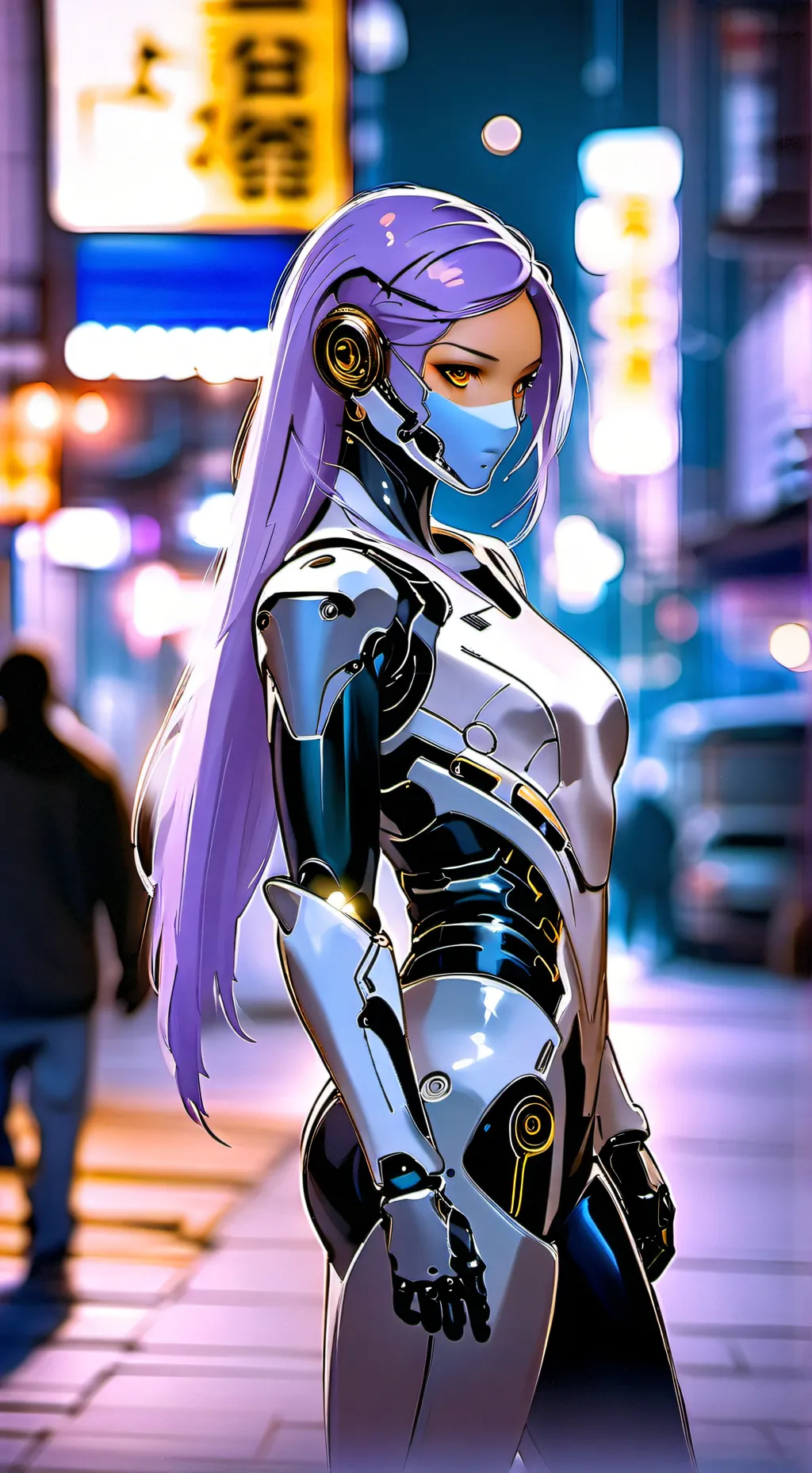 ai character: Лин чо background