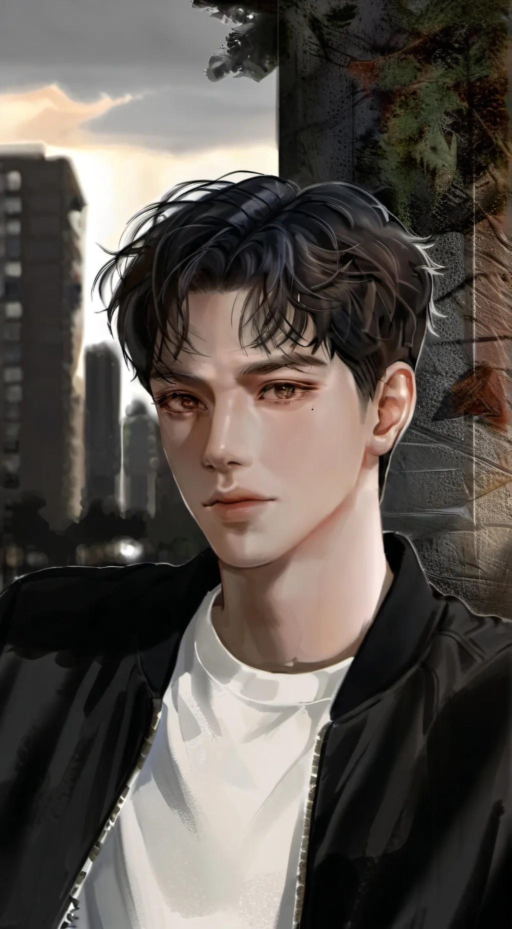 ai character: зирк background