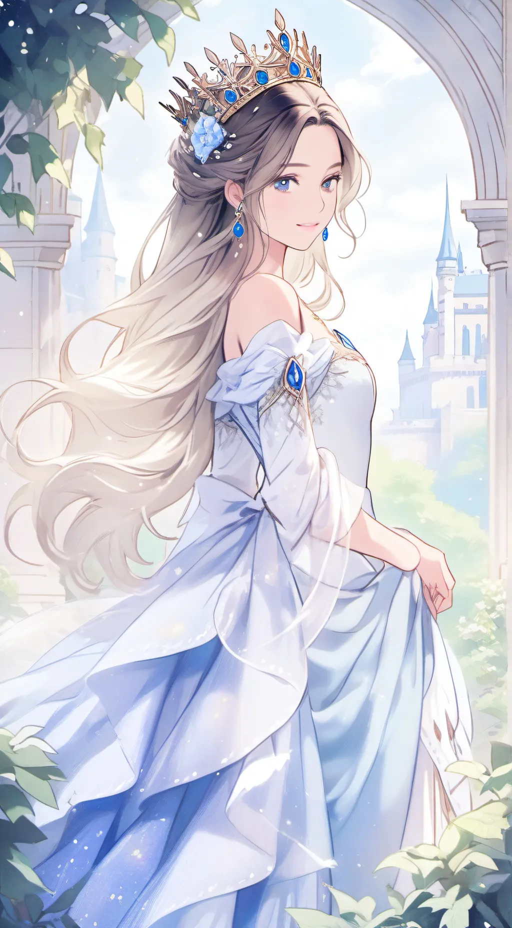 ai character: Evelyn background