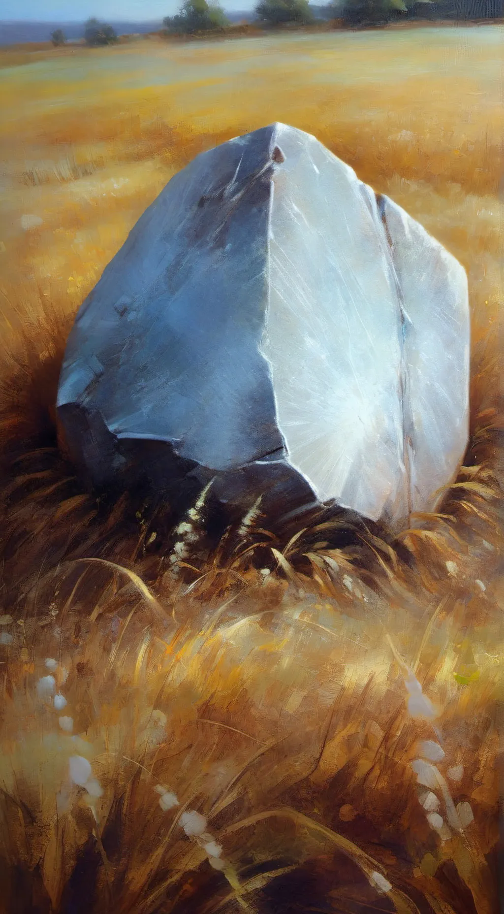 ai character: Pebble background