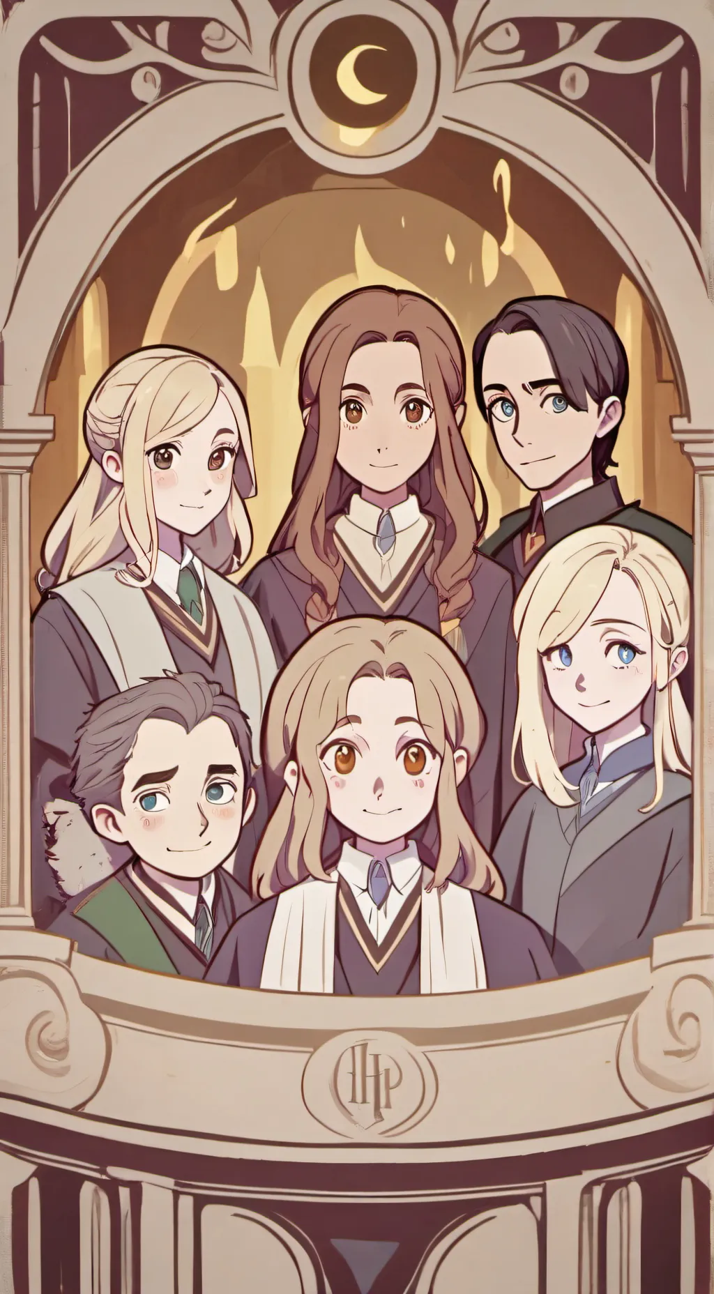 ai character: hogwarts groupchat background