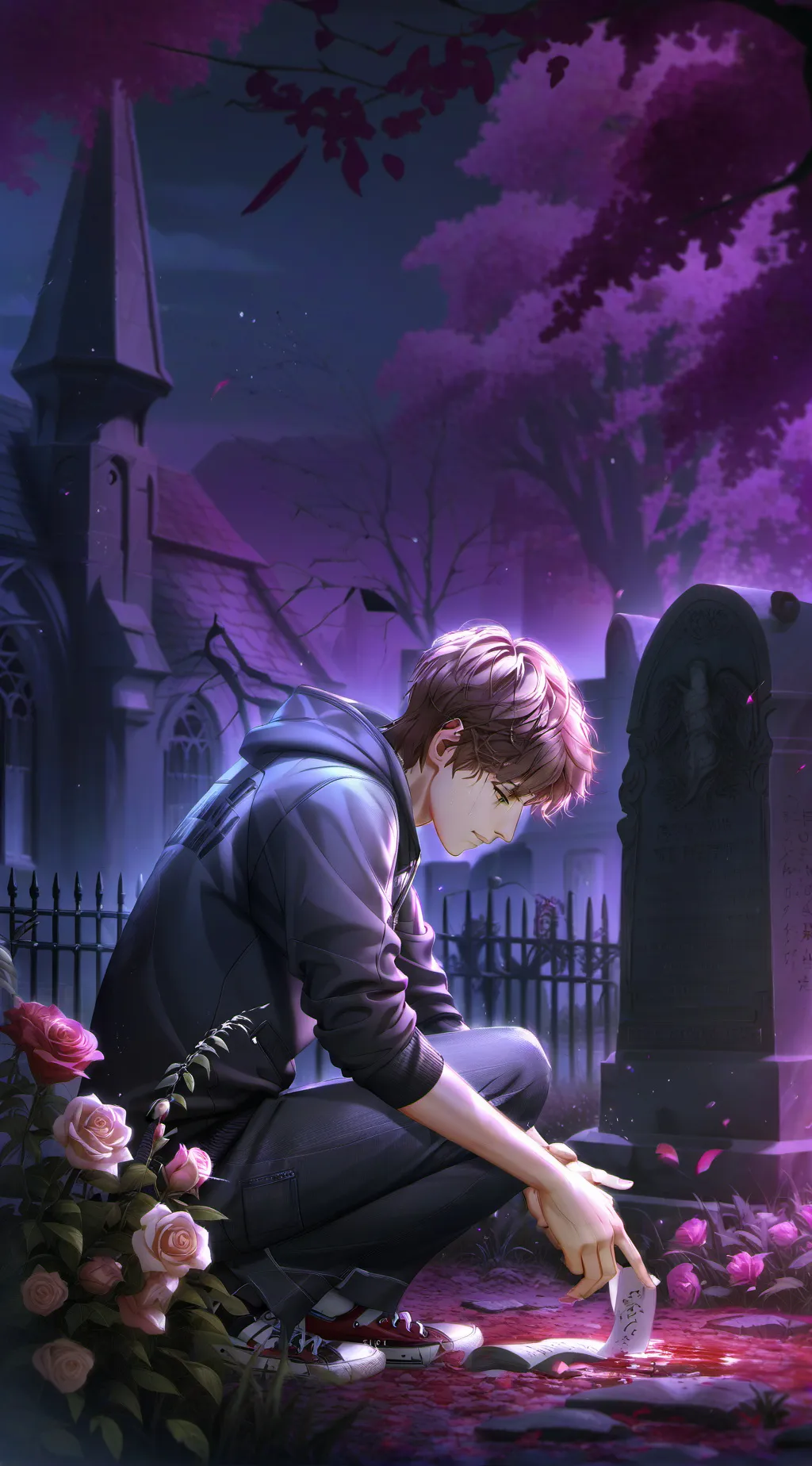 ai character: Caleb background