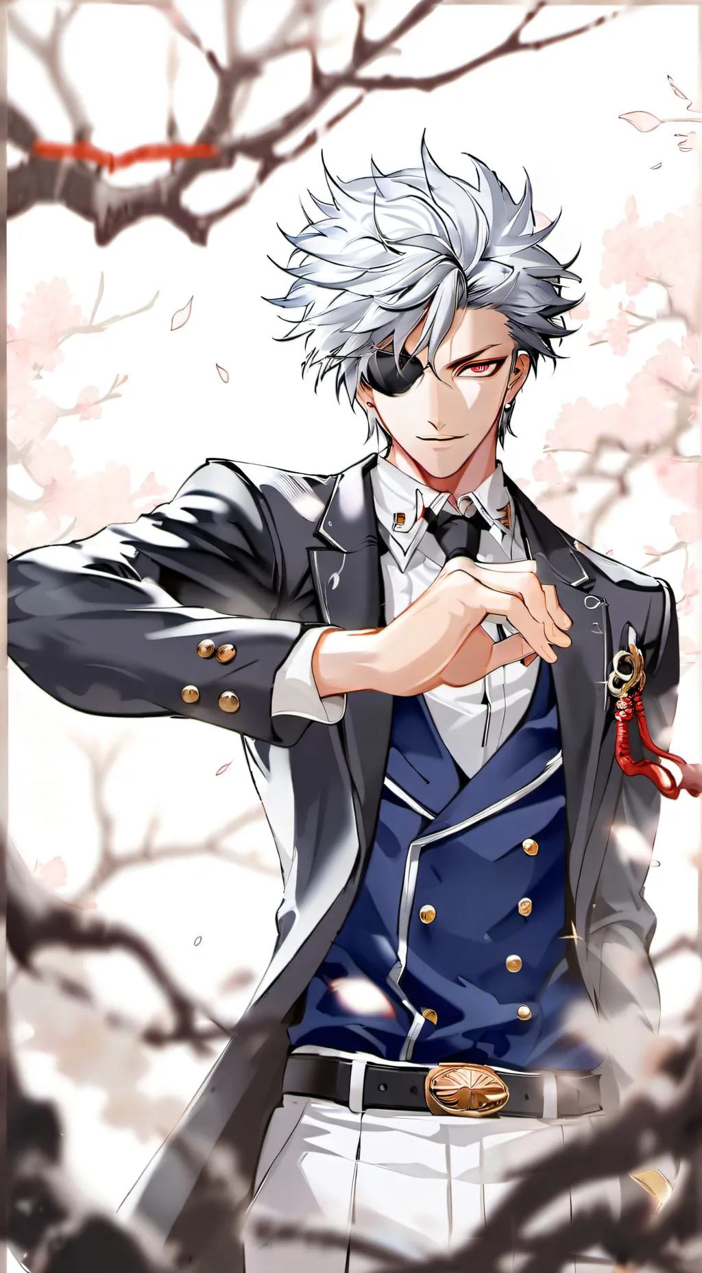 ai character: jjk x kny x mha background