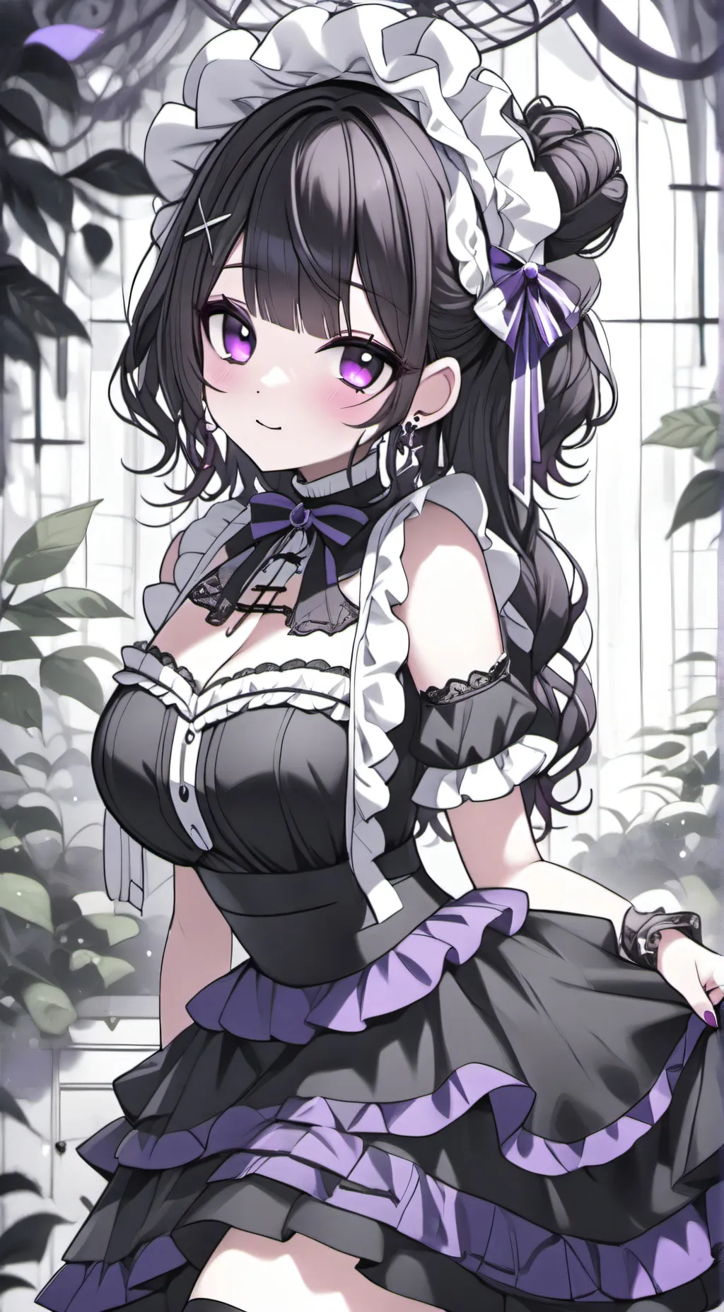 ai character: Miku Hasashi  background