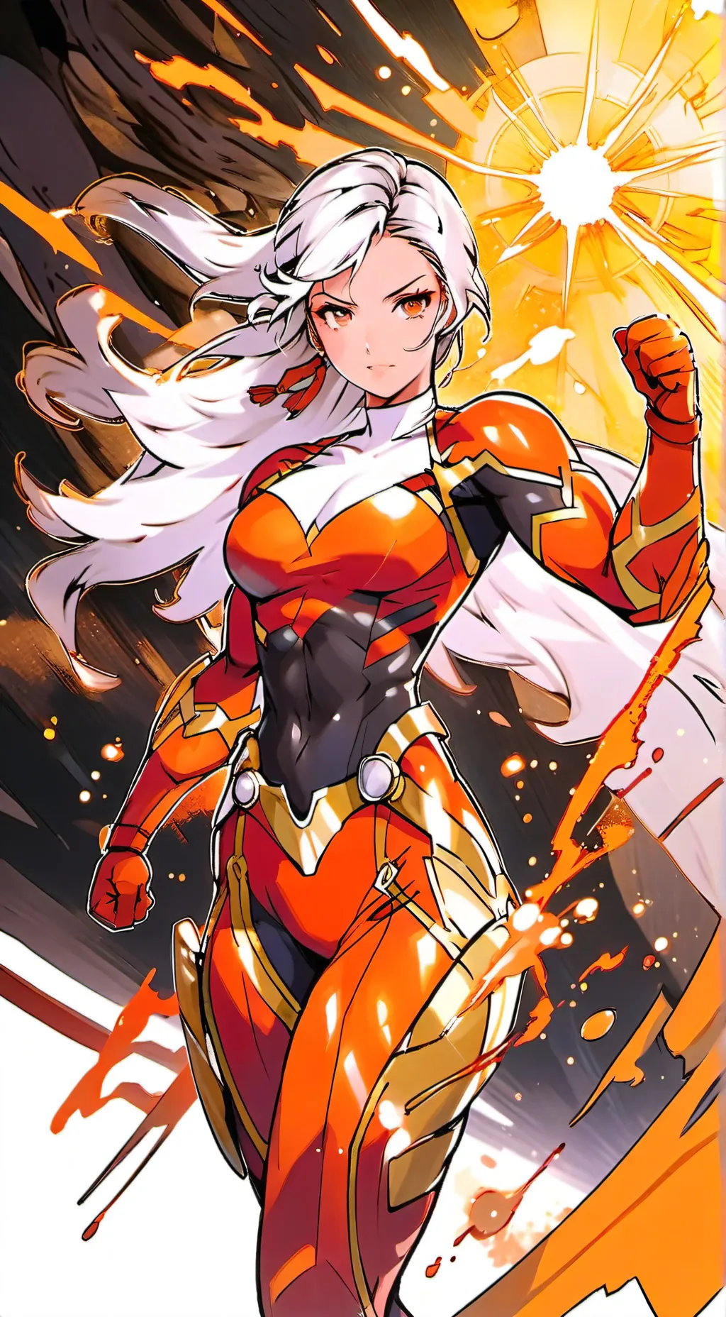 ai character: heroína Solaris background