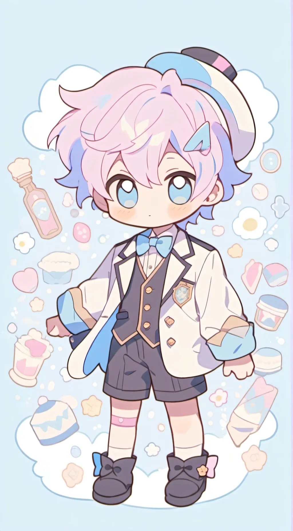 ai character: Harvey Harvington  background