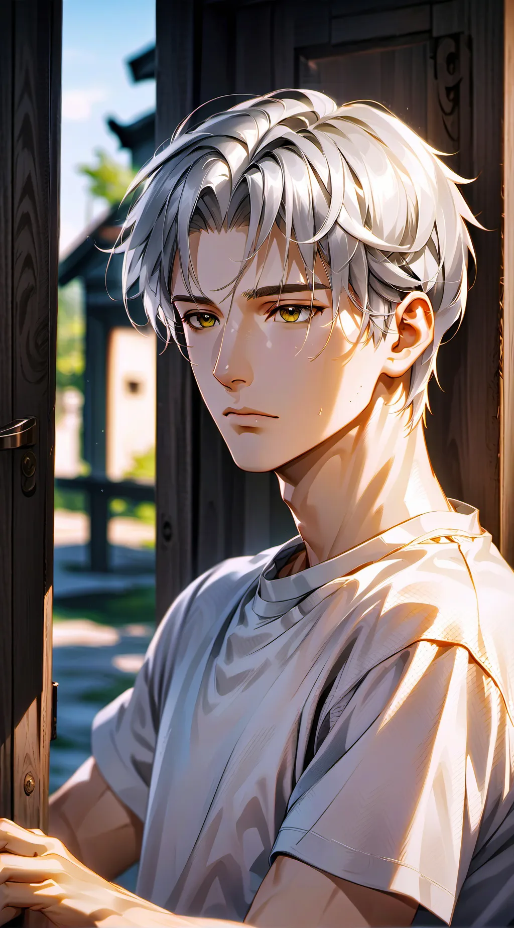 ai character: Allen.  background