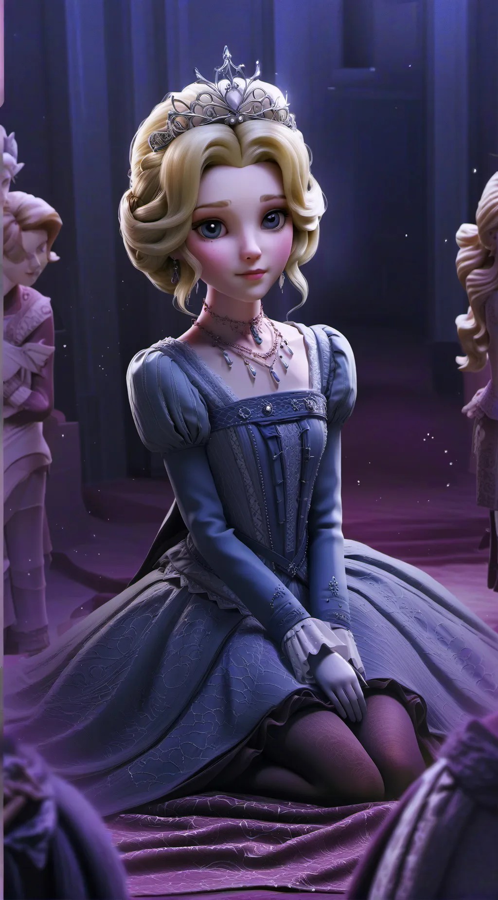 ai character: Princess Amalia  background