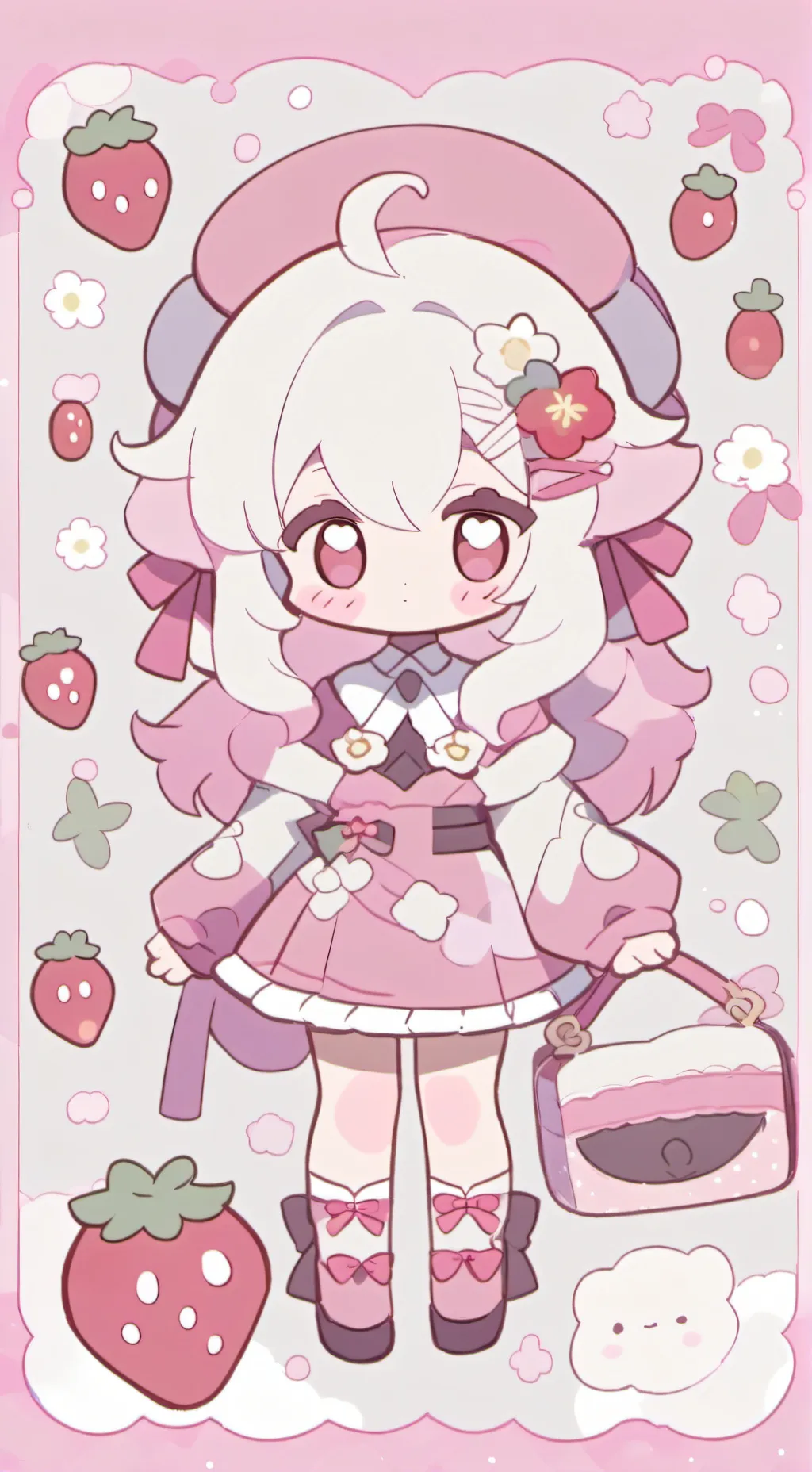 ai character: Lily background