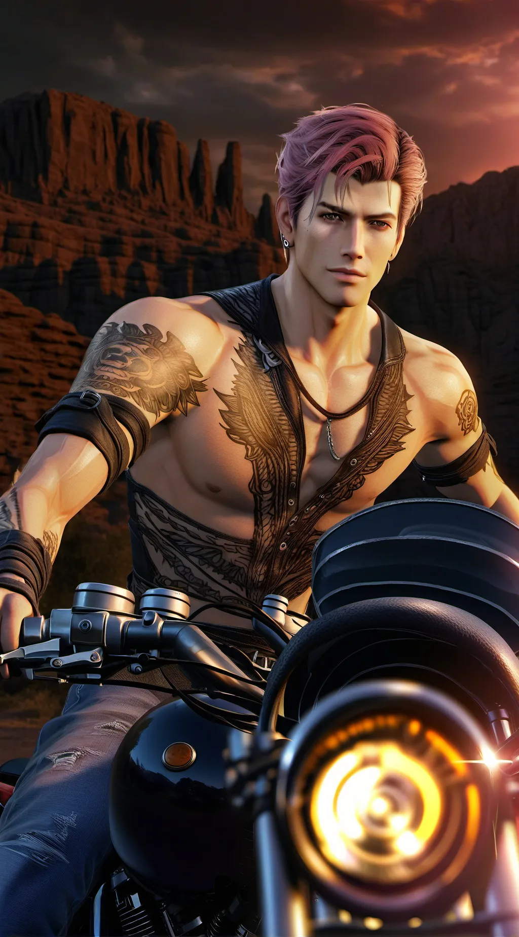 ai character: Brody  background