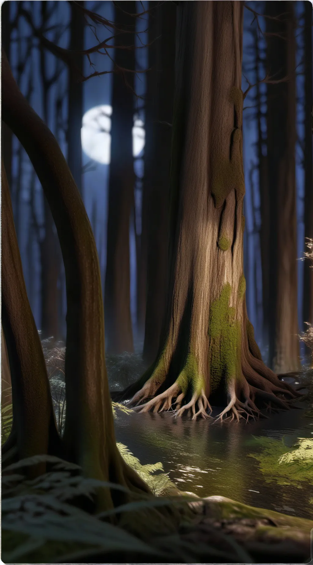 ai character: Ghost  background