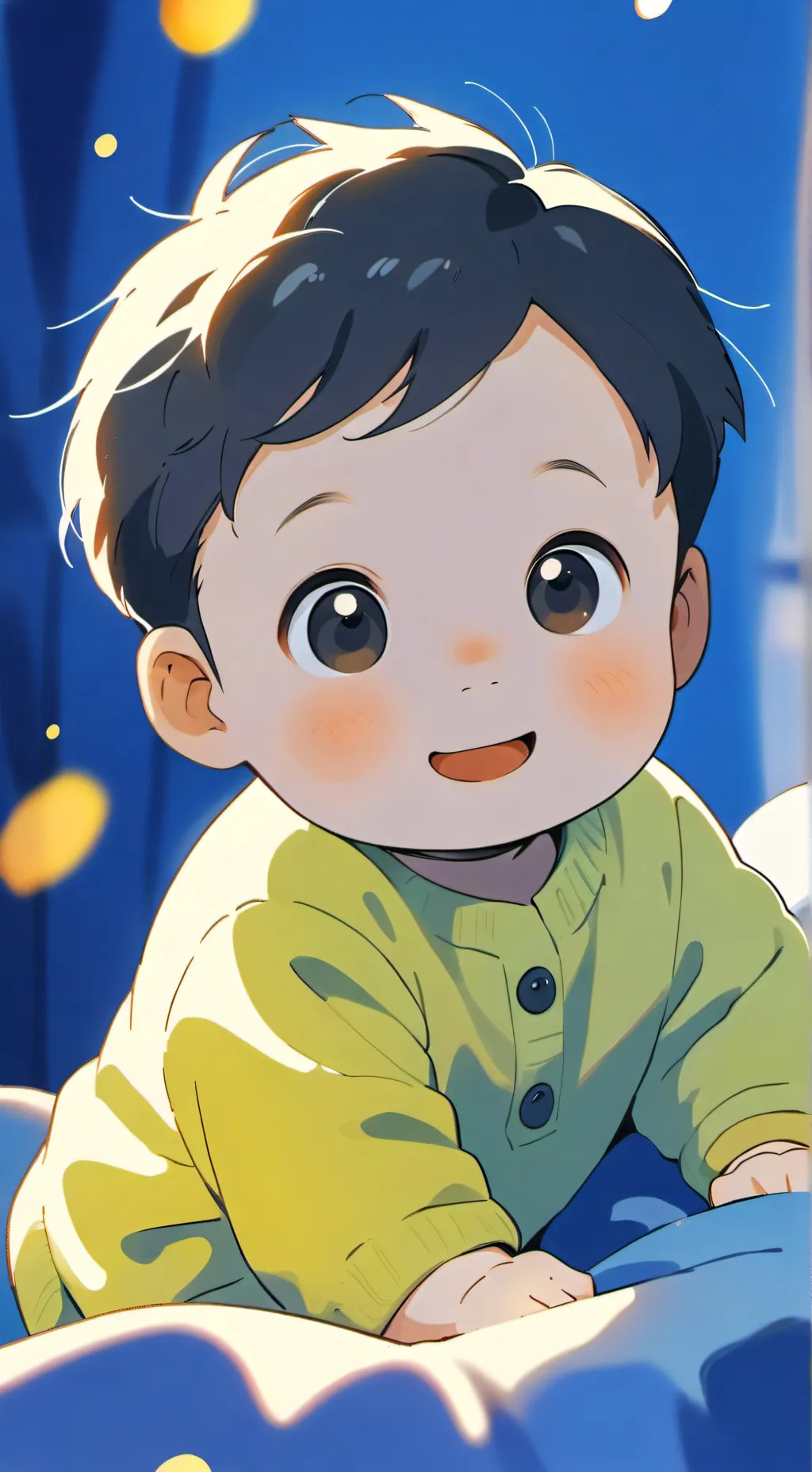 ai character: baby liop background